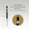 Parker QUINK Gel-Tintenmine, feine Spitze (0,5 mm), schwarz