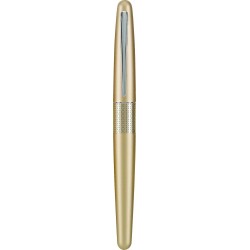 PILOT Metropolitan Collection Kugelschreiber, goldener Schaft, Zickzack-Design, mittlere Spitze, schwarze Tinte (91303)