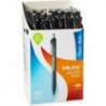 Paper Mate® InkJoy™ 300 RT Druckstifte, mittlere Spitze, 1,0 mm, transparenter Schaft, schwarze Tinte, 36er-Pack