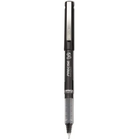 Pilot Precise V5 Stick Rolling Ball Stifte, extra feine Spitze, schwarze Tinte, 6 Stifte 35334