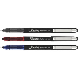 Sharpie Tintenroller, Nadelspitze, 0,5 mm, verschiedene Farben, 4er-Pack