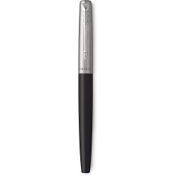 Parker Tintenroller, Jotter Bond Street Tintenroller, Chromverzierung, feine Spitze, schwarz