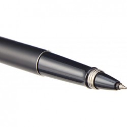 Parker Tintenroller, Jotter Bond Street Tintenroller, Chromverzierung, feine Spitze, schwarz