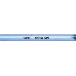 Bic Cristal Soft-Kugelschreiber – 10er-Pack – Farbe: Schwarz – Mittlere Spitze (1,2 mm) – sanftes Schreiben und lang anhaltende Tinte