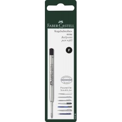 Faber-Castell F-Kugelschreibermine, Schwarz