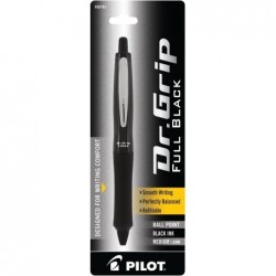 Pilot Dr. Grip Frosted Druckkugelschreiber, mittlere Spitze, violetter Schaft, schwarze Tinte, Einzelstift (36250) (6)