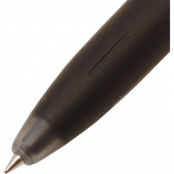 Pentel Minimieren Sie das Zittern Kugelschreiber Blen 0,5 mm Spitze (schwarzer Körper, schwarze Tinte) BAS88-BK