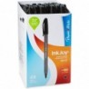 Paper Mate InkJoy 100ST Kugelschreiber, mit Kappe, Schwarz, 48er-Pack (1921069)