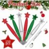 Cholemy Weihnachts-Kugelschreiber mit Stern, Weihnachtsstift, Großpackung, Weihnachtsgeschenke, Believe Pens, 1,0 mm, schwarze Tinte, Kugelschreiber für Kinder, Erwachsene, Weihnachtsfeier, Studenten, Schule, Büro, Heimbedarf, 150 Stück