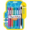 Paper Mate InkJoy 300RT Druckkugelschreiber, mittlere Spitze (1,0 mm), sortiert, 48 Stück, 6 Packungen mit 8 Stück