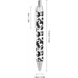 Druckkugelschreiber mit Dalmatiner-Druckmuster, tragbarer Kugelschreiber mit schwarzer Tinte, Arbeitsstifte für Bürobedarf und Geschenke