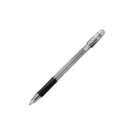 Pilot: EasyTouch Stick-Kugelschreiber, transparenter Schaft, schwarze Tinte, Med Pt, 1,0 mm –:- Verkauft als 2 Packungen mit – 12 – / – insgesamt je 24