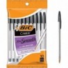 BIC Cristal Xtra Smooth Kugelschreiber, mittlere Spitze (1,0 mm), schwarz, 10 Stück (12er-Pack)