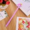 Niedlicher farbiger Gel-Tintenstift mit Krone und Delfin, niedlicher Kawaii-Schreibstift in Schwarz, Kugelschreiber, Gelstift mit schwarzer Tinte, Partygeschenk, lustiges Schul- und Büromaterial (5 Stück)