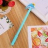 Niedlicher farbiger Gel-Tintenstift mit Krone und Delfin, niedlicher Kawaii-Schreibstift in Schwarz, Kugelschreiber, Gelstift mit schwarzer Tinte, Partygeschenk, lustiges Schul- und Büromaterial (5 Stück)