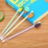 Niedlicher farbiger Gel-Tintenstift mit Gemüse, Mais, Kaktus, Aubergine, niedlicher Kawaii-Schreibstift in Schwarz, Kugelschreiber, Gelstift mit schwarzer Tinte, Partygeschenk, lustiges Schul- und Büromaterial (5 Stück)