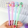 Niedlicher, bunter Gel-Tintenstift in Eulenform, niedlicher schwarzer Kawaii-Schreibstift, Kugelschreiber, schwarzer Gel-Tintenstift, Partygeschenk, lustiger Gel-Tintenstift, Schulschreibwaren, Bürobedarf (5 Stück)