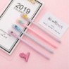 Gel-Tintenstift mit Tier-Fischgräten-Motiv, süßer Kawaii-Schreibstift in Schwarz, Kugelschreiber, Gel-Tintenstift mit schwarzer Tinte, Partygeschenk, lustiges Schul- und Büromaterial (5 Stück)