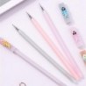 Gel-Tintenstift mit Tier-Fischgräten-Motiv, süßer Kawaii-Schreibstift in Schwarz, Kugelschreiber, Gel-Tintenstift mit schwarzer Tinte, Partygeschenk, lustiges Schul- und Büromaterial (5 Stück)