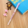 Gel-Tintenstift mit süßen Worten, süßer Kawaii-Schreibstift in Schwarz, Kugelschreiber, Gel-Tintenstift mit schwarzer Tinte, Partygeschenk, lustiges Schul- und Büromaterial (5 Stück)