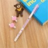 Gel-Tintenstift mit süßen Worten, süßer Kawaii-Schreibstift in Schwarz, Kugelschreiber, Gel-Tintenstift mit schwarzer Tinte, Partygeschenk, lustiges Schul- und Büromaterial (5 Stück)