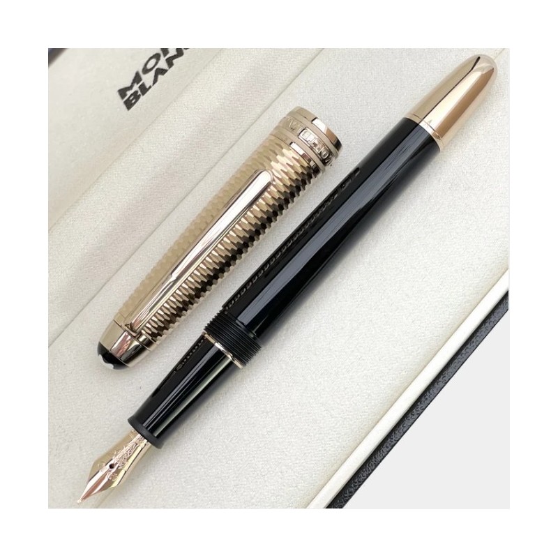 Montblanc Meisterstück Solitaire Geometry Classique Füllfederhalter Doue