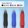 Sharpie® Tintenroller, Nadelspitze, 0,5 mm, schwarze Tinte, 4er-Pack