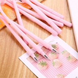 Niedlicher farbiger Gel-Tintenstift mit romantischen Blumen, niedlicher Kawaii-Schreibstift in Schwarz, Kugelschreiber, Gel-Tintenstift mit schwarzer Tinte, Partygeschenk, lustiger Gel-Tintenstift, Schulschreibwaren und Bürobedarf (7 Stück)