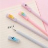 Gel-Tintenstift mit Tier-Fischgräten-Motiv, süßer Kawaii-Schreibstift in Schwarz, Kugelschreiber, Gel-Tintenstift mit schwarzer Tinte, Partygeschenk, lustiges Schul- und Büromaterial (7 Stück)