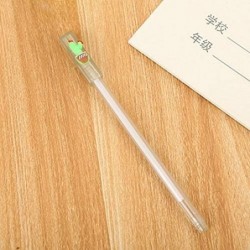 Gel-Tintenstift mit Kaktus-Bartfeige, süßer schwarzer Schreibstift, Kugelschreiber, schwarzer Gel-Tintenstift, Partygeschenk, lustiges Schul- und Büromaterial (7 Stück)