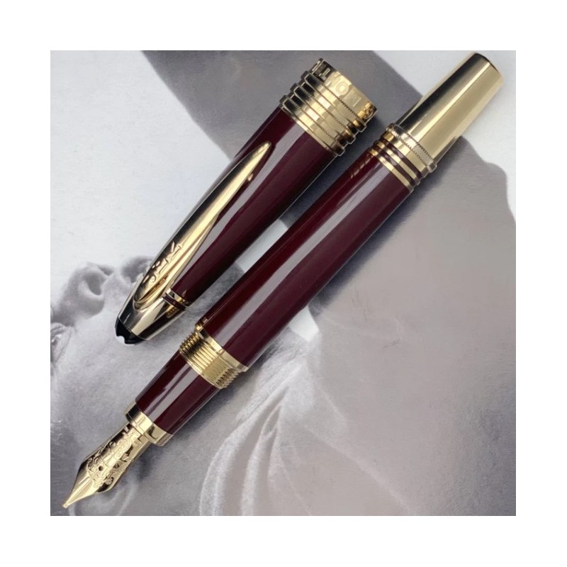 Montblanc Great Characters John F. Kennedy Füllfederhalter Burgundy