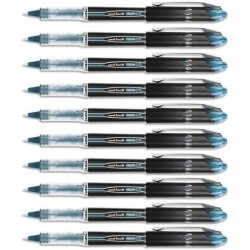 uniball Vision Elite Stick Rollerball, Blau-Schwarz, Micro Pnt, 10 Stifte 69176