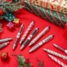 Tenceur 100 Stück Weihnachtsstifte, Weihnachts-Geltintenstifte, Weihnachts-Neuheitsstifte, Großpackung Weihnachts-Kugelschreiber, Weihnachts-Rollerball-Stift, Themenstift, Weihnachtsgeschenk für Schule, Büro, Zuhause (klassische Elemente)