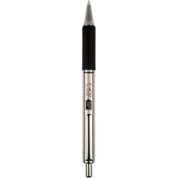 Zebra Pen F402 Druckkugelschreiber, 12 Stück, Schwarz (29210)