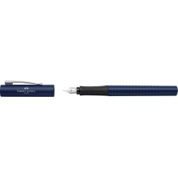 Faber-Castell Grip 2011 Füllfederhalter - Extrafeine Feder, Klassisch Blau, (140807)