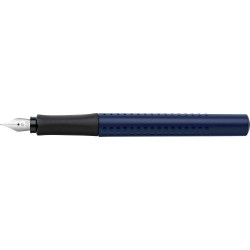 Faber-Castell Grip 2011 Füllfederhalter - Extrafeine Feder, Klassisch Blau, (140807)