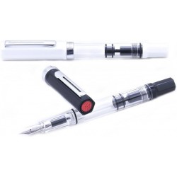 TWSBI ECO Füllfederhalter, schwarze F-Feder