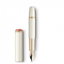 Montblanc Heritage Rouge et Noir Baby Füllfederhalter Ivory -SALE