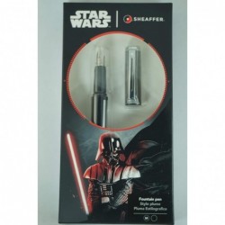 Sheaffer Star Wars Darth Vader mit Darth Vader-Design und authentischen Charakterdetails, polierte Verzierungen, Füllfederhalter mit mittlerer Edelstahlfeder