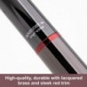 Monteverde Impressa FP Gun Metal mit roter Verzierung – M