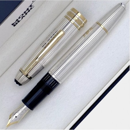 Montblanc Solitaire Pure Silver Classique Füllfederhalter - SALE