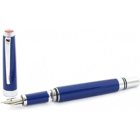 TWSBI Classic Füllfederhalter blau M-Feder