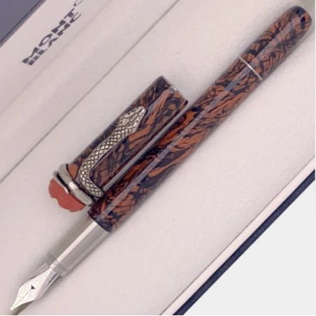 Montblanc Heritage Rouge & Noir Serpent Marble Special Edition Füllfederhalter