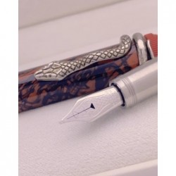 Montblanc Heritage Rouge & Noir Serpent Marble Special Edition Füllfederhalter