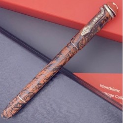 Montblanc Heritage Rouge & Noir Serpent Marble Special Edition Füllfederhalter