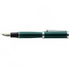 Xezo Architect Emerald F-2 Diamantschliff-Finish, Seriennummer Feinfüllfederhalter. Platiniert und schwer, Smaragd