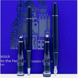 Montblanc Neuschwanstein Coffret Set Füllfederhalter + Rollerball