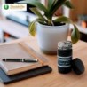 Fountain Pen Revolution FPR Ambassador Schwarzer Füllfederhalter mit Ultra Flex-Feder – Luxus-Stifteset inkl. schwarzer Tintenflasche, Flaschenfüllkonverter und 2 langen Patronen