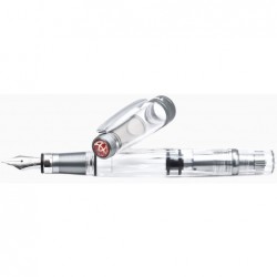 TWSBI Diamond 580ALR Nickelgrau Füllerfeder EF