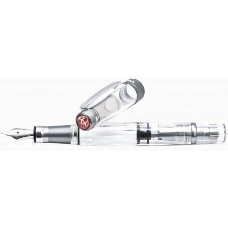 TWSBI Diamond 580ALR Nickelgrau Füllerfeder EF